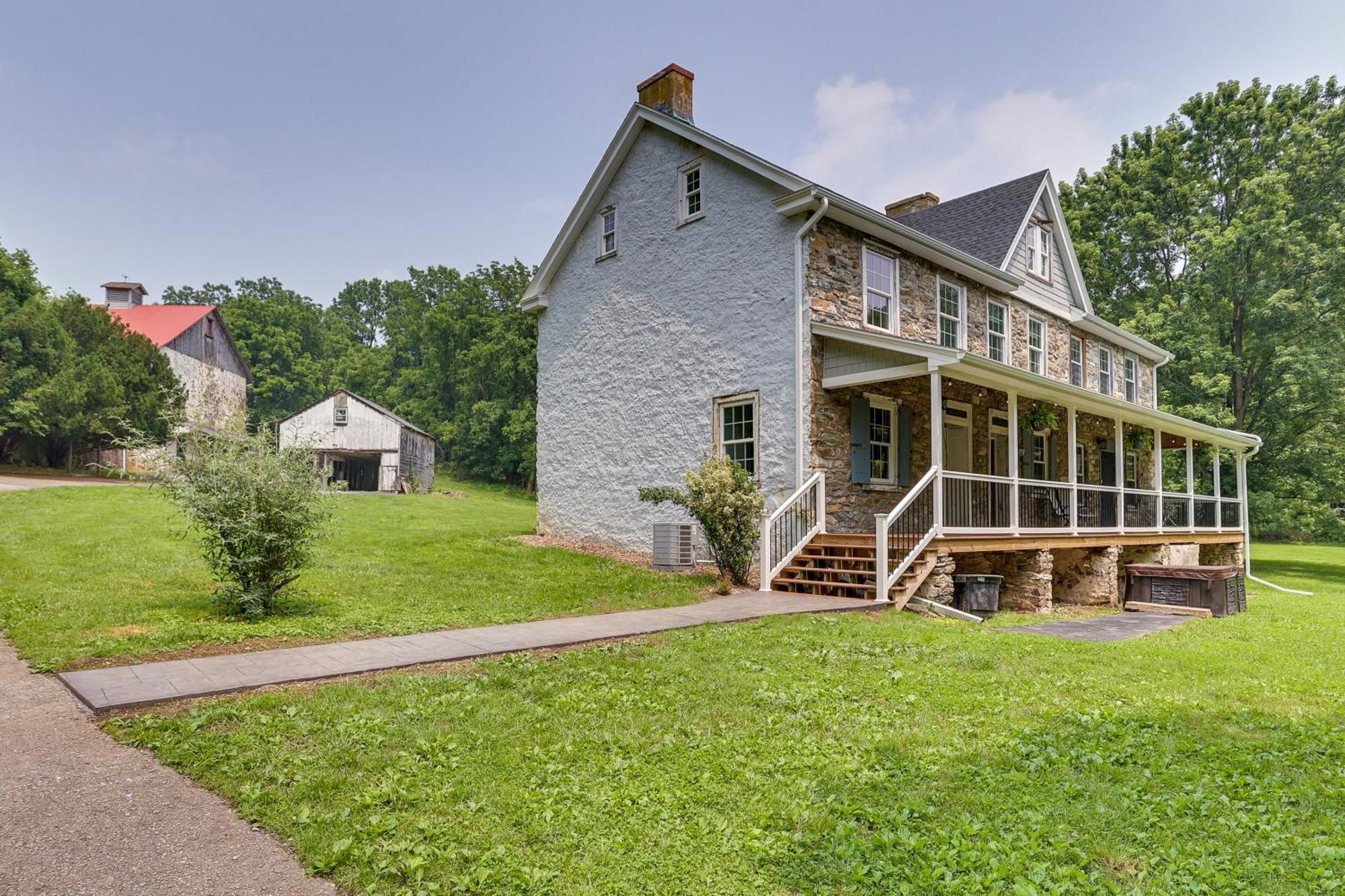 Spacious Country Home In Coatesville On Old Ranch! Esterno foto